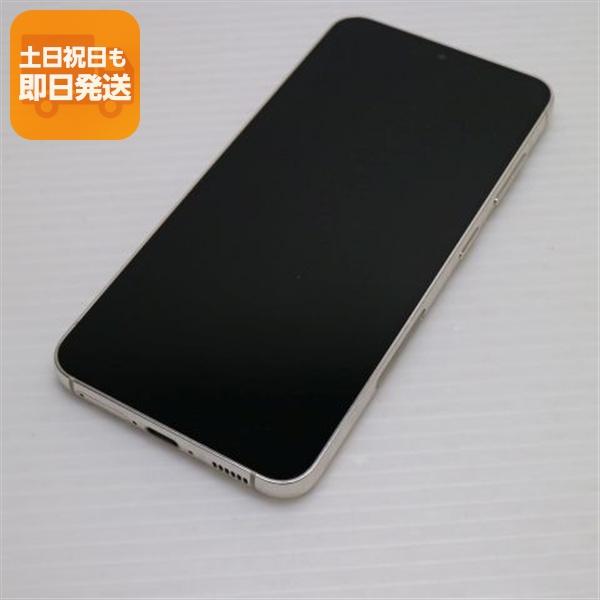 超美品 SC-51D Galaxy S23 クリーム DoCoMo スマホ SAMSUNG 即日発送