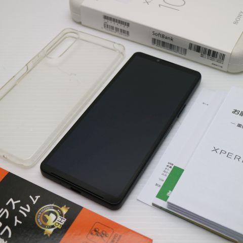 新品同様 A302SO Xperia 10 V ブラック SOFTBANK スマホ SONY 即日発送 