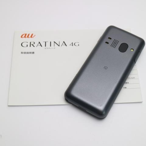 新品未使用 au KYF31 GRATINA 4G ブラック本体 即日発送 ガラケー 