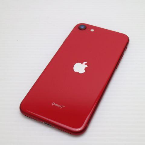 新品同様 SIMフリー iPhone SE 第2世代 128GB レッド スマホ 白ロム