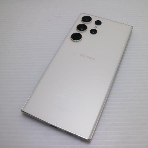 超美品 SC-52D Galaxy S23 Ultra 256GB クリーム DoCoMo スマホ