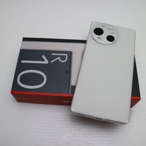 新品未使用 SIMフリー AQUOS R10 256GB カシミアホワイト スマホ SHARP