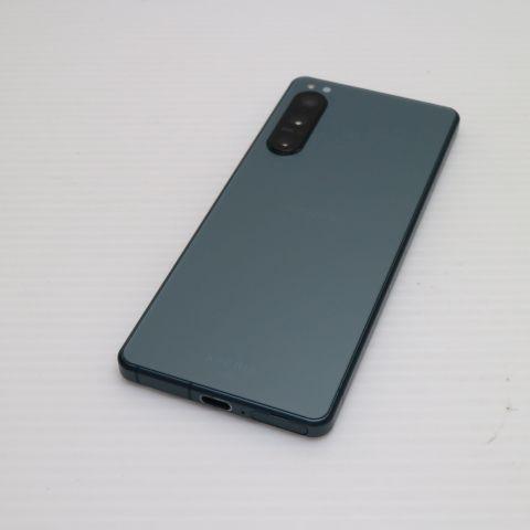 超美品 SOG09 Xperia 5 IV グリーン AU スマホ SONY 即日発送 あすつく