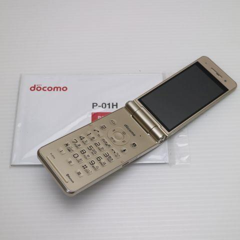 新品未使用 P-01H ゴールド本体 即日発送 ガラケー DoCoMo Panasonic