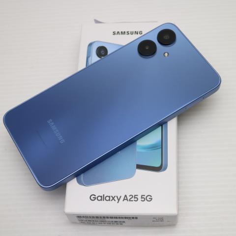 新品未使用 SIMフリー Galaxy A25 5G ブルー スマホ SAMSUNG 即日発送