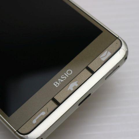 SIMフリー KYOCERA BASIO3 32GB ゴールド 電池良好 KYOCERA（京セラ） KYV43 BASIO3 ゴールド SIMフリー au 中古 スマホ