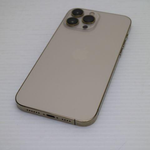 超美品 SIMフリー iPhone13 Pro Max 256GB ゴールド 本体 即日発送