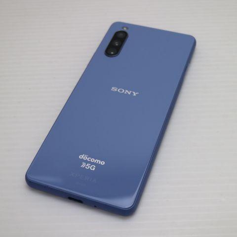 美品 SO-52B Xperia 10 III ブルー 白ロム 本体 即日発送 土日祝発送OK