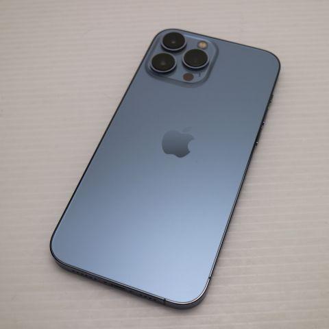 超美品 SIMフリー iPhone13 Pro Max 256GB シエラブルー 本体 即日発送