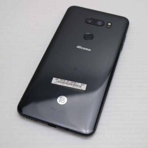 超美品 L-01K V30+ ブラック スマホ 即日発送 白ロム 中古 DoCoMo LG