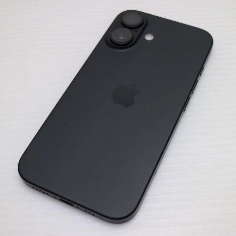 超美品 SIMフリー iPhone 16 128GB ブラック スマホ APPLE 即日発送 