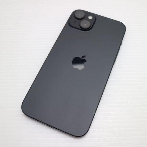 超美品 SIMフリー iPhone15 Plus 256GB ブラック スマホ Apple 即日