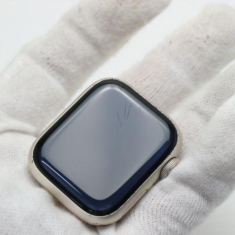 美品 Apple Watch Series8 41mm GPS+Cellular セルラー スターライト 