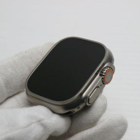 新品同様 Apple Watch Ultra 49mm GPS+Cellular セルラー チタニウム 