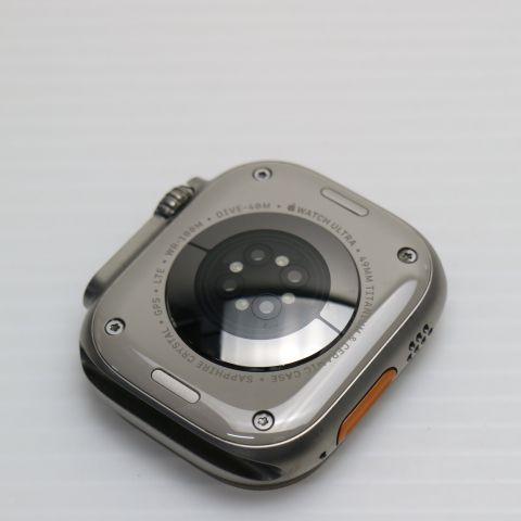 新品同様 Apple Watch Ultra 49mm GPS+Cellular セルラー チタニウム 