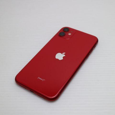 超美品 SIMフリー iPhone 11 64GB プロダクトレッド スマホ 本体 白 