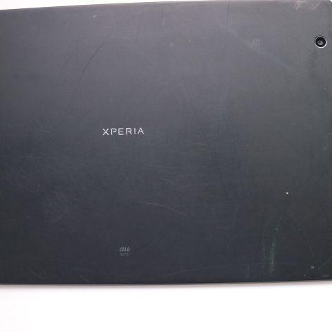 美品 au SOT31 Xperia Z4 Tablet ブラック 即日発送 タブレット SONY au 本体 あすつく 土日祝発送OKの画像