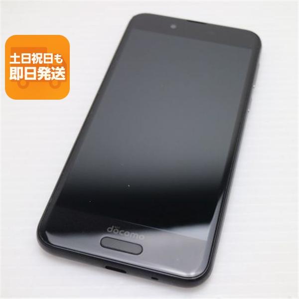 美品 SH-01K AQUOS sense ブラック スマホ 即日発送 白ロム 中古