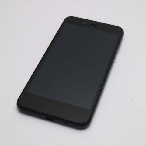 新品同様 702SH AQUOS sense basic ブラック スマホ 本体 白ロム 中古 