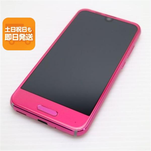 新品同様 SHV41 AQUOS R compact ローズピンク スマホ 即日発送 白ロム