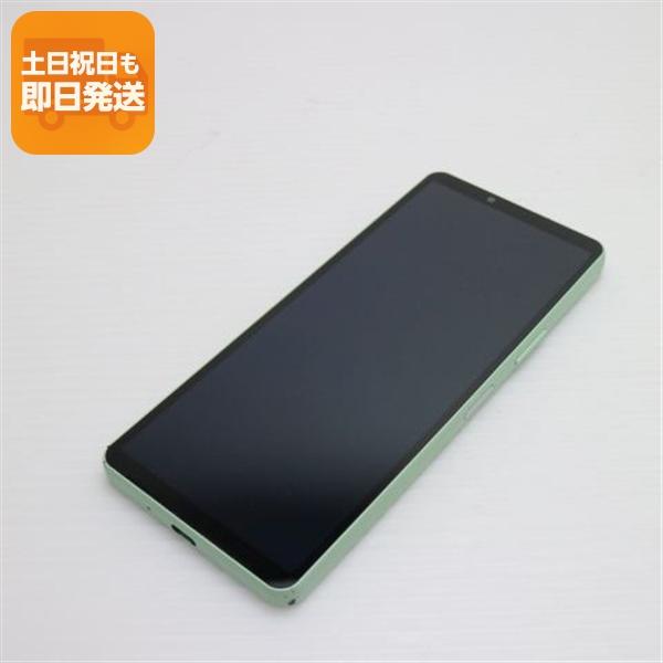 良品中古 Xperia 10 V XQ-DC44 セージグリーン SIMフリー スマホ SONY