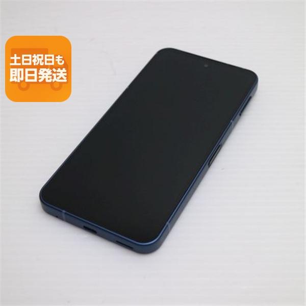 新品同様 SIMフリー AQUOS sense10 256GB デニムネイビー スマホ SHARP