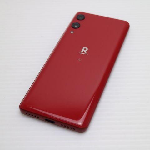 美品 Rakuten Hand クリムゾンレッド 即日発送 スマホ 白ロム 楽天