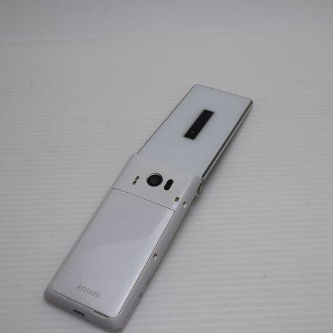 美品 SH-06G AQUOSケータイ ホワイト 即日発送 ガラケー SHARP