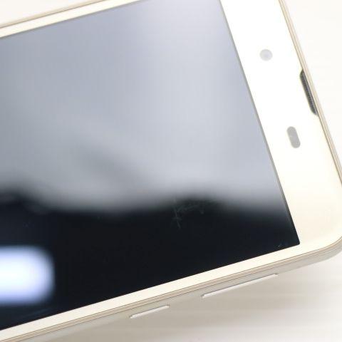 超美品 SH-01K AQUOS sense ゴールド スマホ 即日発送 白ロム 中古 