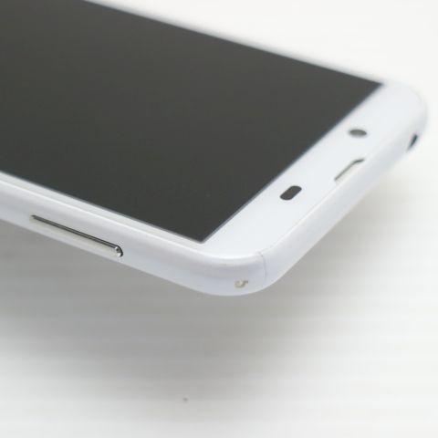 美品 SH-01L AQUOS sense2 シルキーホワイト スマホ 本体 白ロム 中古