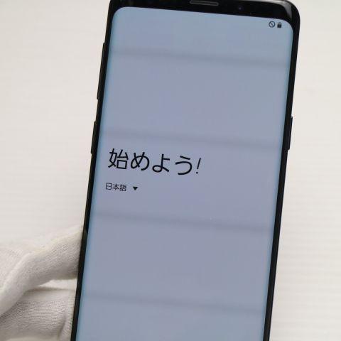 美品 SC-02K Galaxy S9 ブラック スマホ 即日発送 白ロム 中古 DoCoMo