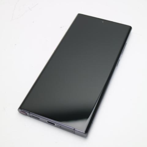 美品 Galaxy S22 Ultra SC-52C ファントムブラック スマホ 白ロム 中古  