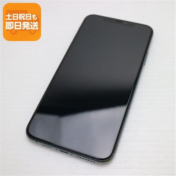 美品 SIMフリー iPhone 11 Pro Max 64GB ミッドナイトグリーン スマホ