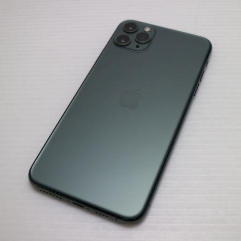 iPhone11 Pro Max 256GB ミッドナイトグリーン中古 本体 初期化済 SIMフリー iPhone 11 Pro Max 256GB ミッドナイトグリーン SIMロック解除不可品