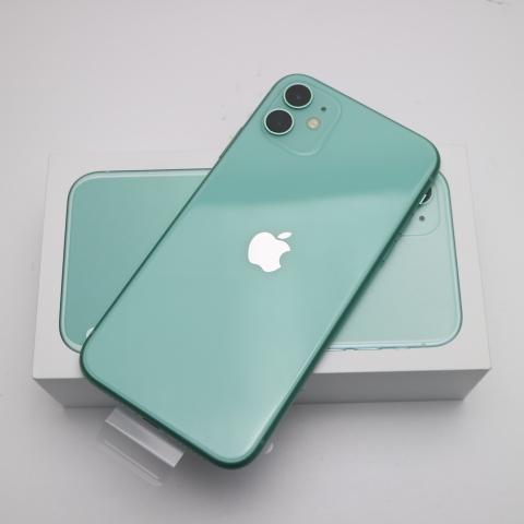 新品未使用 SIMフリー iPhone 11 128GB グリーン スマホ 本体 白ロム 