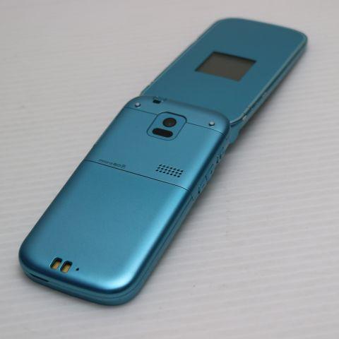 美品 F-01G らくらくホン ベーシック4 ブルー 即日発送 ガラケー