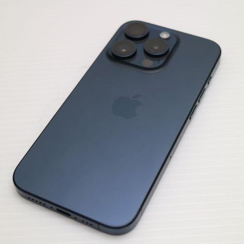 新品同様 SIMフリー iPhone15 Pro 512GB ブルーチタニウム スマホ 