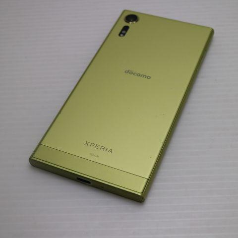 美品 SO-03J Xperia XZs シトラス 即日発送 スマホ SONY docomo 本体