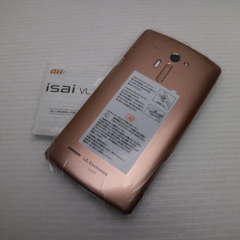 新品未使用 au LGV31 isai VL ピンク ゴールド本体 即日発送 スマホ LG