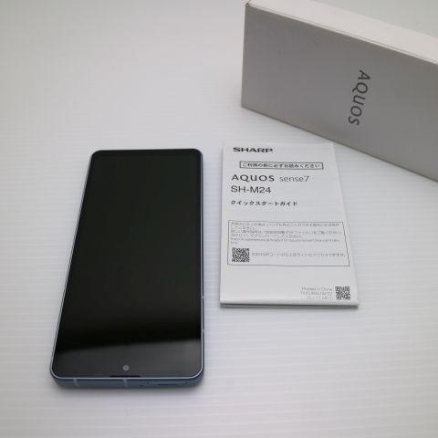 超美品 SIMフリー AQUOS sense7 SH-M24 ブルー スマホ 中古あす 超美品 SIMフリー AQUOS sense7 SH-M24 ブルー スマホ 中古あす