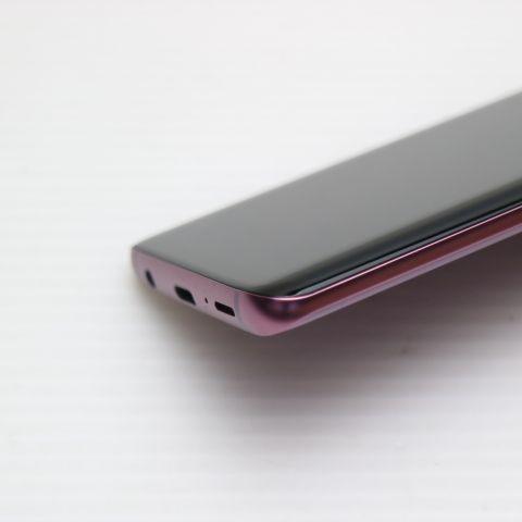 新品同様 SCV38 Galaxy S9 パープル スマホ 即日発送 白ロム 中古 au