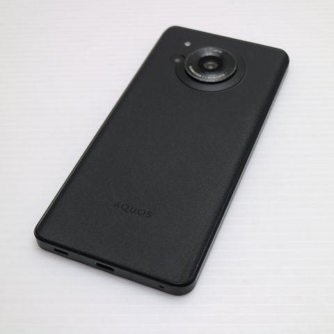 美品 SoftBank AQUOS R7 A202SH ブラック スマホ 白ロム 中古 あすつく 