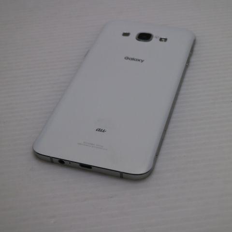 新品同様 au SCV32 Galaxy A8 ホワイト 即日発送 スマホ AU SAMSUNG