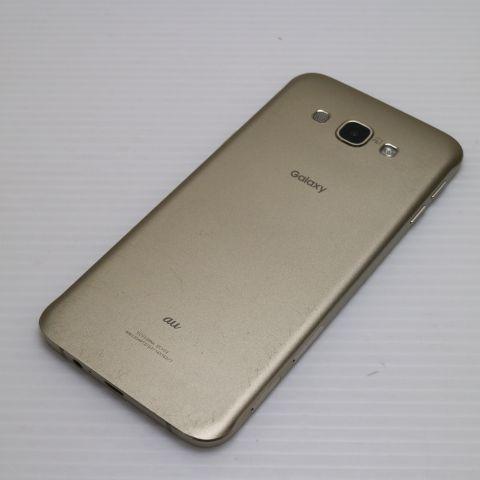 美品 au SCV32 Galaxy A8 ゴールド 即日発送 スマホ AU SAMSUNG 本体 