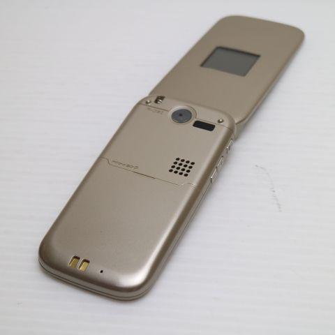 中古 F-08C ゴールド 即日発送 DoCoMo ガラケー FUJITSU らくらくホン