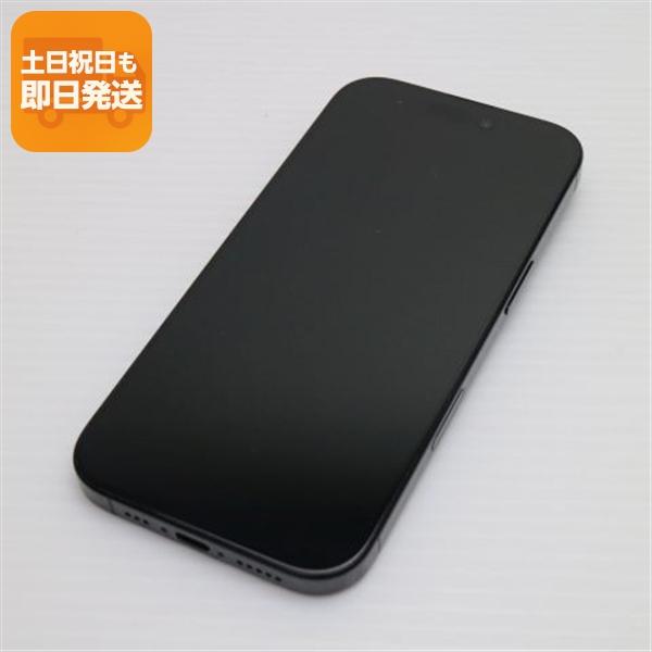 超美品 SIMフリー iPhone 16 Pro 256GB ブラックチタニウム スマホ 