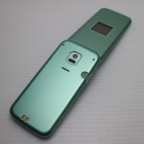 美品 F-02J らくらくホン ミントグリーン 即日発送 ガラケー DoCoMo