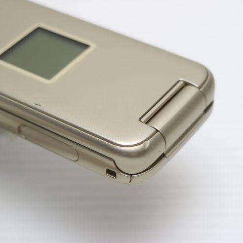 美品 F-02J らくらくホン ゴールド 即日発送 ガラケー DoCoMo 富士通