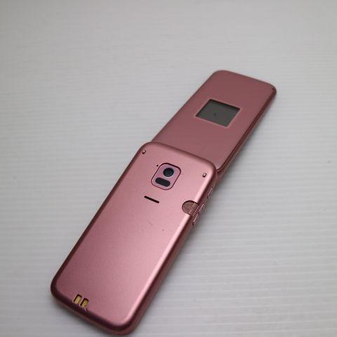 美品 F-02J らくらくホン ピンク 即日発送 ガラケー DoCoMo 富士通