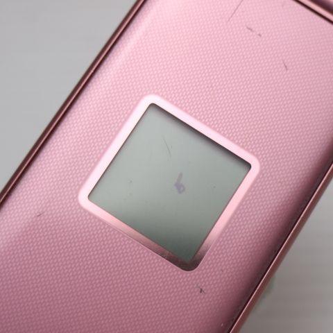 美品 F-02J らくらくホン ピンク 即日発送 ガラケー DoCoMo 富士通